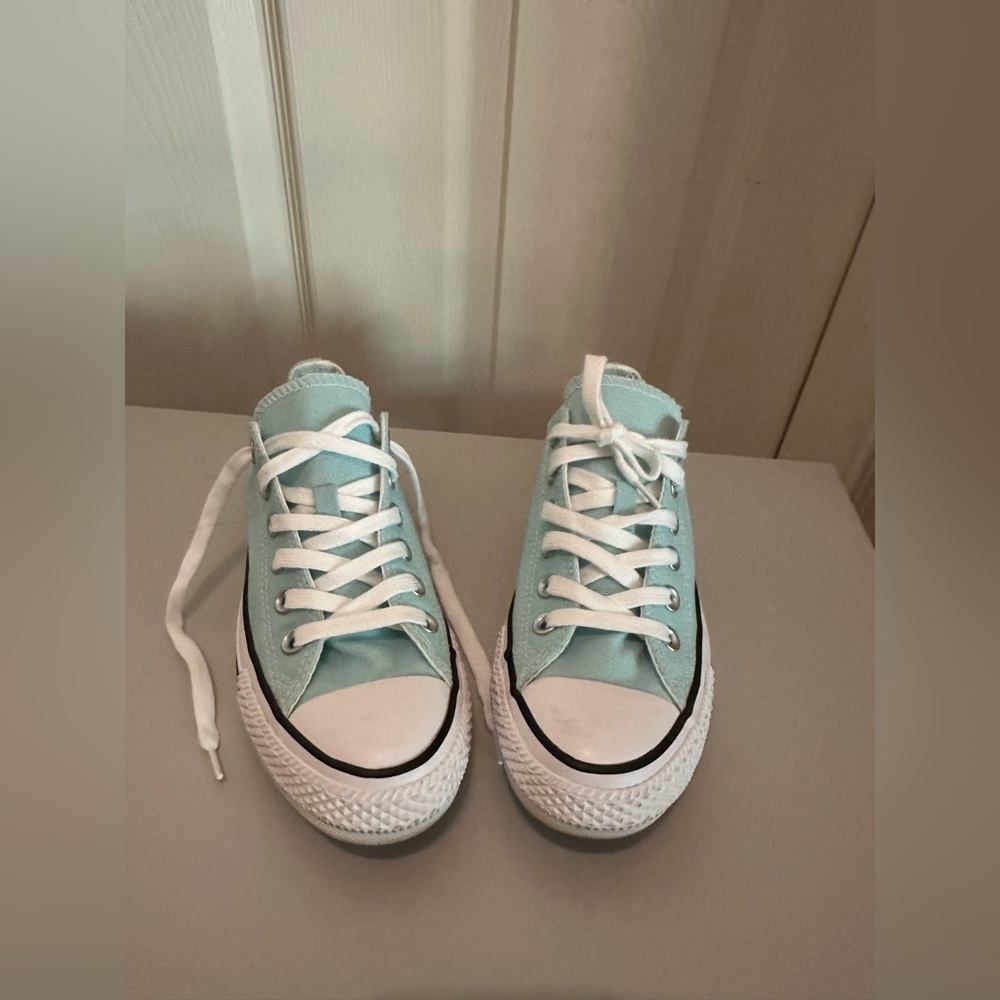 Tiffany Blue Converse - Picture 4 of 12